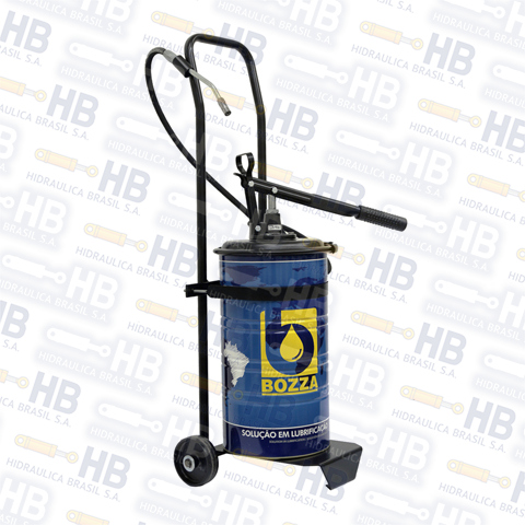 Bozza - bomba manual grasa c/carrito 14 kg.