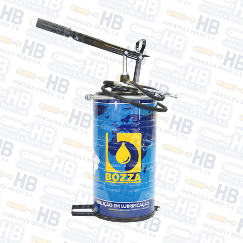 Bozza - Bomba manual para grasa de 14 kilogramos