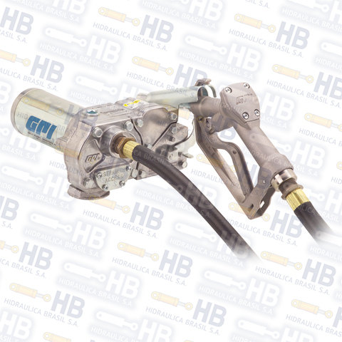 GPI - Bomba de combustible de 24volt-57lpm con manguera y pistola manual