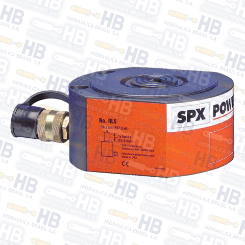 Cilindro 50t - simple efecto - bajo perfil - carrera 15,8 mm - 10000psi - 3/8