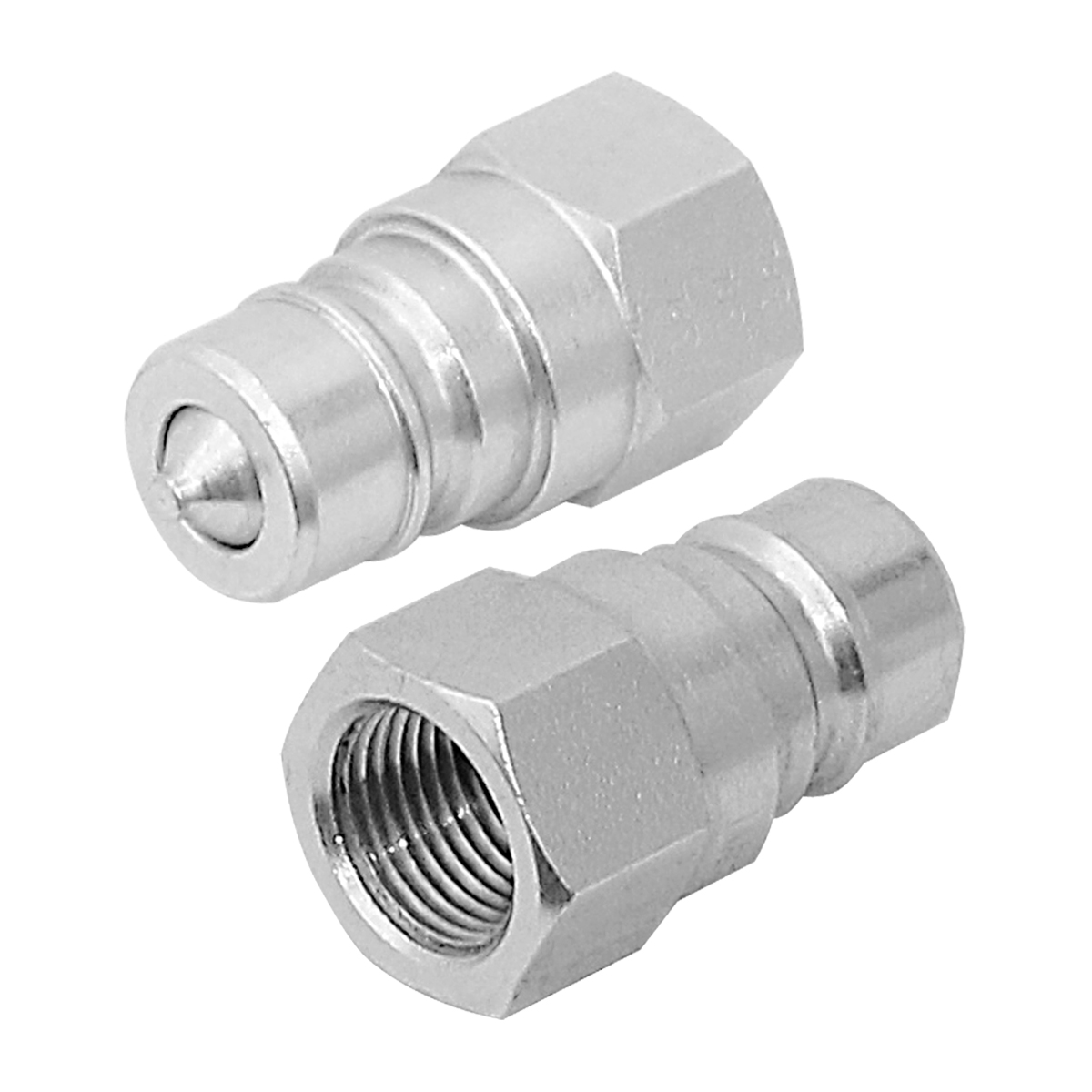 Acople rápido hidráulico - macho - 1/2" nptf - 300 bar.