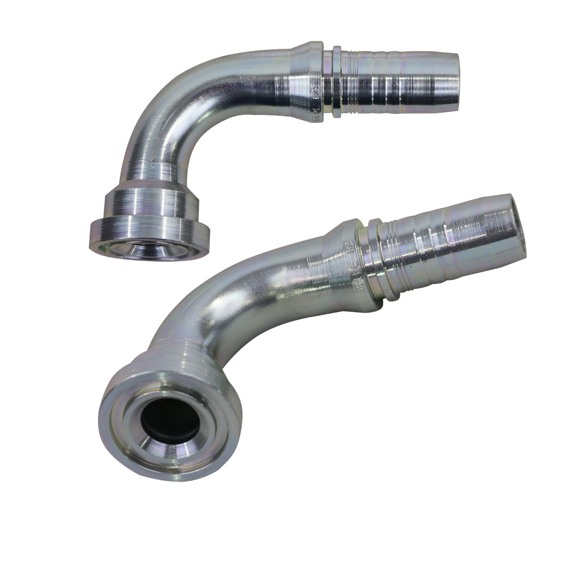Conexión brida 62 - sae 6000 - 90º - DN12 - 1/2" - 1/2"