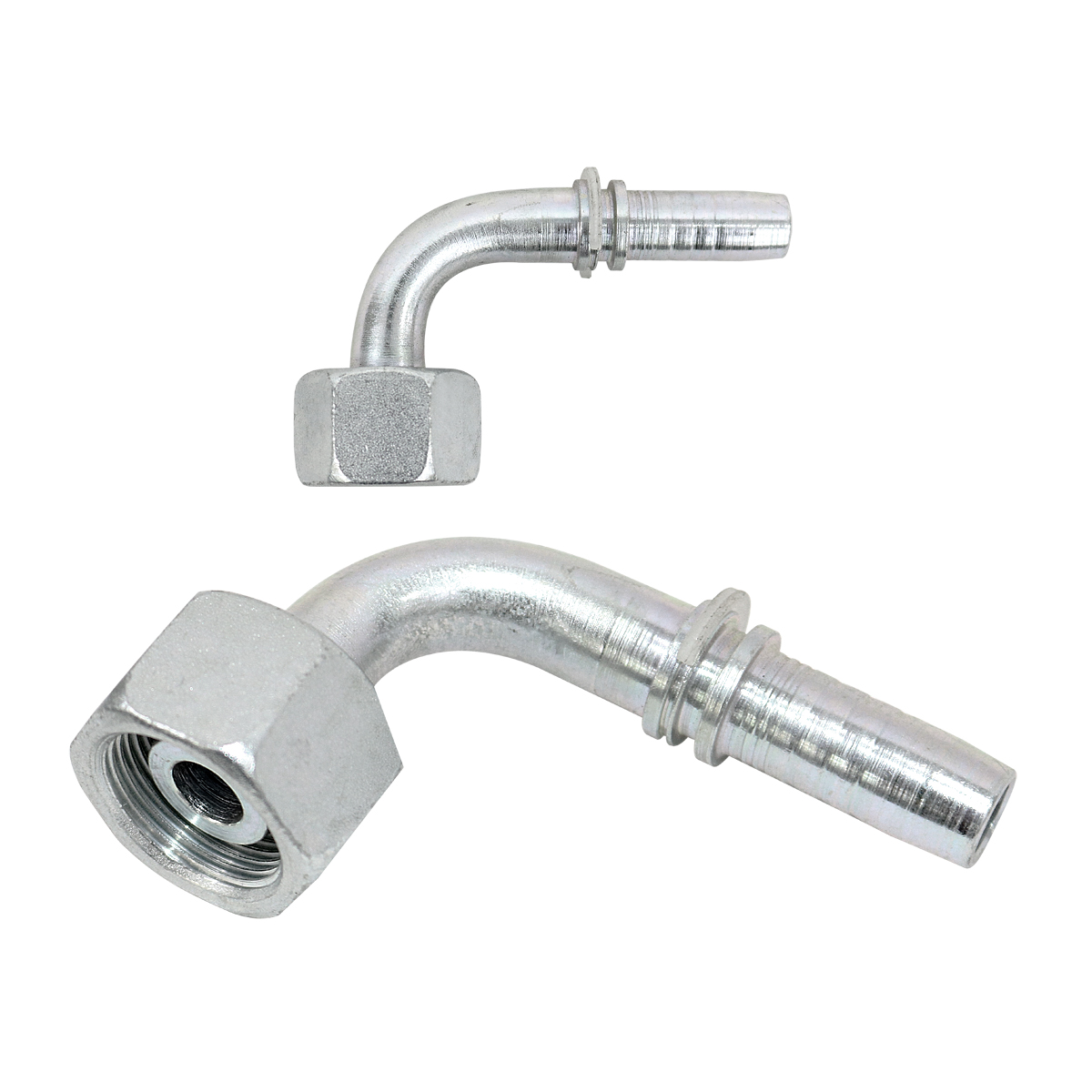 Hembra métrica - serie pesada - 90º - DN10 - 3/8" - 20x1.5mm.